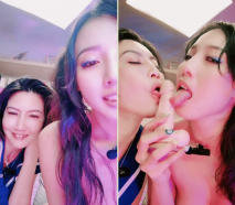 淫蕩台妹姐妹花女同秀！舌吻調情疊羅漢！假屌互插舔騷逼，手指扣穴噴水，肉感身材極度淫騷