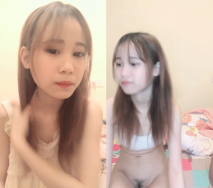 甜美呆萌03年小蘿莉，粉嫩小穴被炮友玩弄，剛買的振動棒跳蛋，搞得太爽騷逼濕濕，忍不住一直低低呻吟