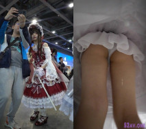 名門夜宴CD系列-偷拍大師尾隨幾個美女大膽伸進人家裙裡偷拍裡面風光,兩次遇到同一位小姐姐粉內濕了男友要被綠？