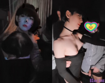 高能預警！韓國TS超美氣質【Cdwant2】在酒吧人池中被發現真身 眾人拉到小角落輪姦後庭太淫亂了