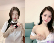 人氣非常高【極品主播】神仙顏值人氣小仙女 -茶醬-，有點混血兒感覺，三點全裸，揉奶，掰開逼穴，有點癢，可約哦！