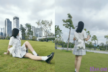 正讀高三的小美眉，清純校園班花，周末了約出來狠狠操！