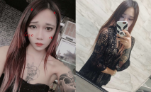 實力大哥隔空調教有點拽的99刺青舌釘迷妹，毛毛又多又長調教起來超有征服感，全方位多角