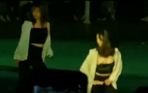 大學學姐不小心熱舞走光露點有點尷尬啊