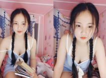 處女下海--清純女神~白蔚~宿舍偷偷大秀，跟網友坦白自己還是純女，純爆了，無瑕疵的嬌軀！