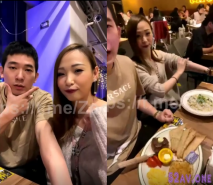 台灣猛男-性感美女餐廳按摩棒震動高潮，廁所口交