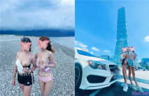 【超核彈推薦】魔都170長腿淫亂反差婊和閨蜜性愛私拍流出 兩高端名媛被富豪玩弄調教+啪啪+群P