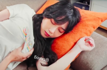 [國產自拍] 極品正妹在沙發上熟睡時 被飢渴男友突然插入抽插爆操內射