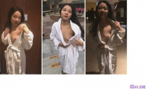 精品推薦-網紅小粉豬西萌工作室流出 萌妹溫泉露出裸體問路車內自慰