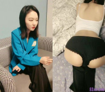 劇情演繹五一放假約了個藍色西裝妹子，給1000塊啪啪拉開衣服摸奶子，舔屌口交翹起屁股扣弄，第一視角後入猛操