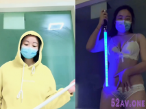 大奶御姐真會玩，會發光的小淫穴。自慰插小穴爽歪歪，被無套修理，顏射，叫聲騷氣滿滿！