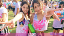 200GANA-2143 ファ●ファ●スプラッシュナンパ！ パリピの集まるずぶ濡れフェス！ノリよく過ごせばギャルと飲める！車で送るよとホテルに連れ込めば…その後