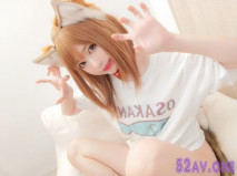 百萬粉絲Cos簽約模特極品蘿莉│Nagisa魔物喵│狐狸尾巴肛塞插入可愛喵喵 陽具插入高潮強烈快感顫抖