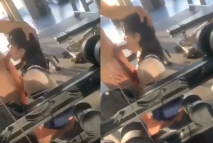 健身房的故事 有時當教練也難啊 弟弟怎就這麼不爭氣 練肌肉也沒忘練雞肉 這屁屁甩的好誘惑