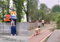 極限露出狂甄選 電影院全裸各種場所超大膽露出啪啪