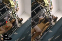 大學妹子偷拍室友