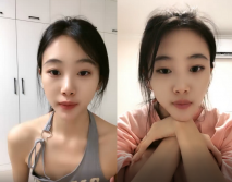 綠播下海！正宗校花~【小菲菲呀】100%心動感覺！我先射了美女，清秀純真，唯一罕見三點全脫，陰毛濃密穴粉