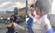 抖音超火學生妹轉戰推特瘋狂輸出，偶然刷到過這顏值身材絕對一流的 波濤洶涌迷攝眼眸