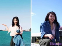 《精彩洩密》很有品味的高顏值女大學生合租房被人渣男室友偸拍洗澡，身材那也是不可挑剔的好