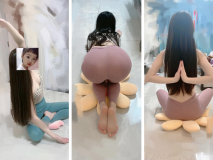 外站大神最新出品【瑜伽女神嫂子】跟大哥吵架嫂子被打，借機關懷終於啪啪成功