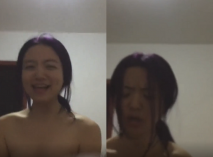 小情侶愛愛自拍 打打鬧鬧感情好 生活過的無憂無慮 很真實