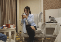 8萬粉絲的抖音小網紅，下海兼職，御姐範尤物，顛鸞倒鳳一刻