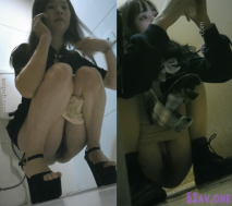 最新分享廁拍大神潛入商場女廁全景偷拍-幾個絲襪高跟美女尿尿,藍色制服美女包包還掛了一條鑰匙幹啥的