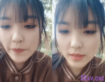 【有奶水的小少婦】，農村小媳婦，留守在家寂寞了，跑到小樹林裡，擠奶水，摳騷逼，緊張刺激有趣