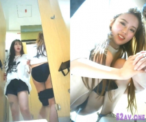 最新前後雙鏡偷窺二美女閨蜜噓噓 不是百合勝似百合親密無間 完整版