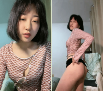 短髮鄰家小妹初下海！收費房電臀誘惑！丁字褲美臀搖擺，對著鏡頭手指扣菊花，這肥臀太誘人