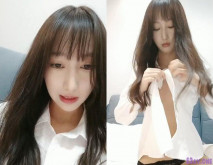 特別青春的女孩【小紗霧】說話秀氣，‘我沒有咪咪，咪咪不大啦’，和男友做愛，性玩具一起高潮，操的嗷嗷叫！