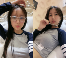 眼鏡學生妹！表情酷酷很高冷！近期下海不容錯過，脫下內褲翹臀肥穴，掰穴特寫洞洞緊致，手指磨蹭